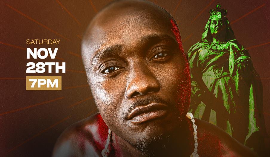Promotional poster for Brymo Live in Hull, featuring a close-up photo of Brymo with event details: Saturday, November 28th, 7PM at Jubilee Central, 62