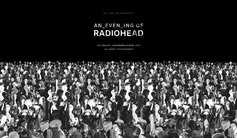 An Evening of Radiohead tour banner