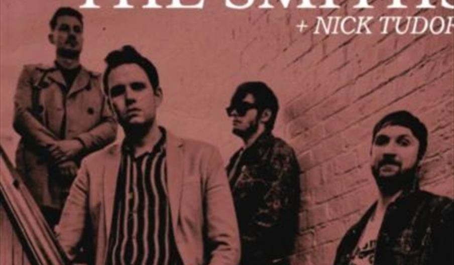 A promotional poster features four men standing on and near a staircase against a brick wall, with the text "POLAR BEAR MUSIC CLUB PRESENTS FRANKLY, T