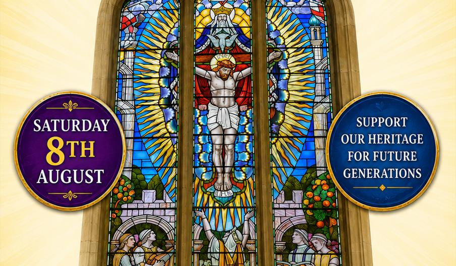 A variety show filled with music, comedy, dance and more to support our stained glass window fund