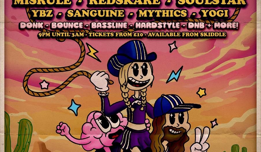 HiveMind with Hang The DJs poster