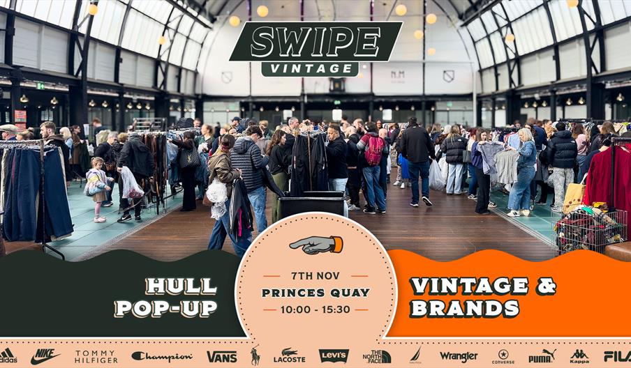 Hull Vintage Kilo Sale - 7th November - Princes Quay - Various true vintage & Brands available such as Adidas, Nike, Puma, Lacoste, Ralph Lauren, Fila