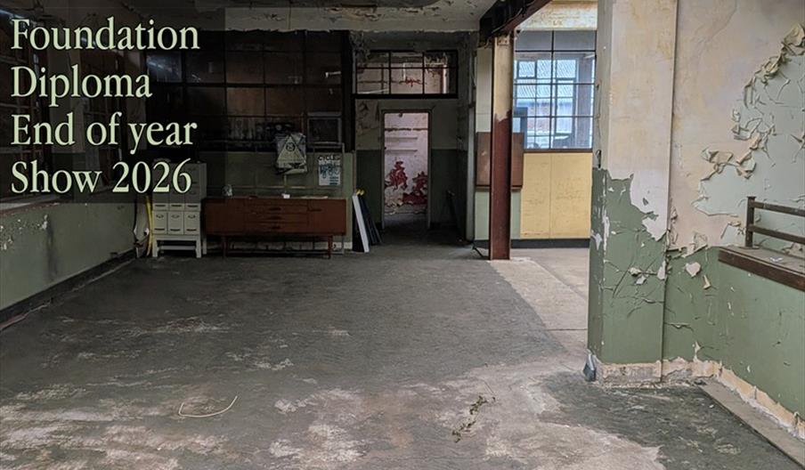 A poster for the Before The Breakthrough exhibition