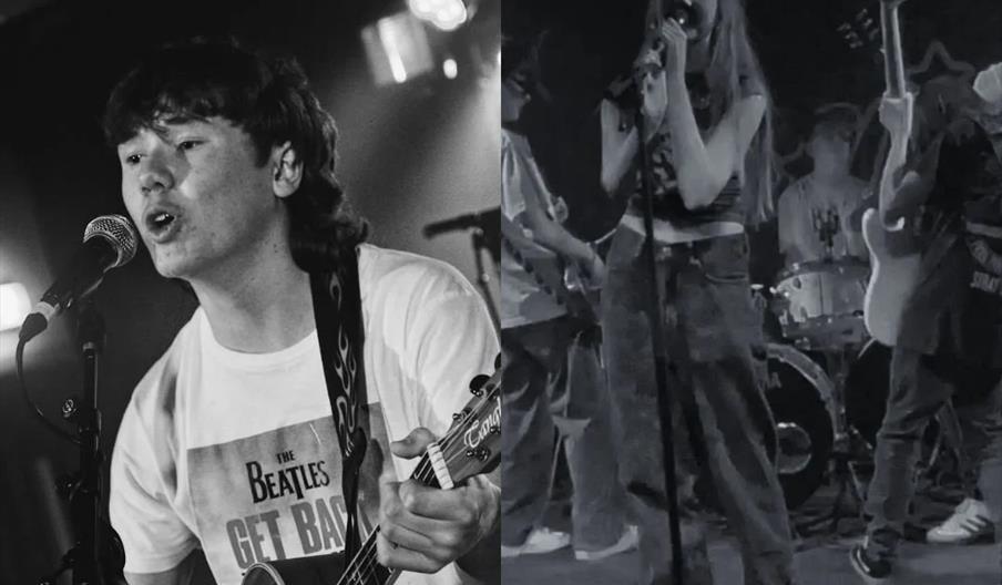 A concert poster for "Martin Gallagher and The 413" at Polar Bear, 229 Spring Bank, Hull, on May 22, 2026, featuring black-and-white photos of musicia