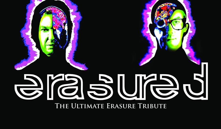 The tribute band Erasured recreates the timeless magic of Erasure's synth-pop sound, performing fan-favourite hits like "A Little Respect" and "Chains