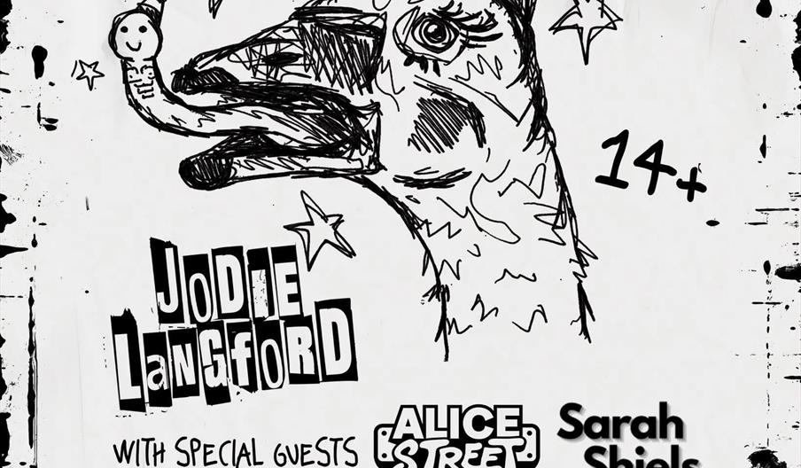 Event poster for "Mind the Bass" on 18th September at Polar Bear, Hull, featuring a cartoon brain character with sunglasses and speakers, listing arti