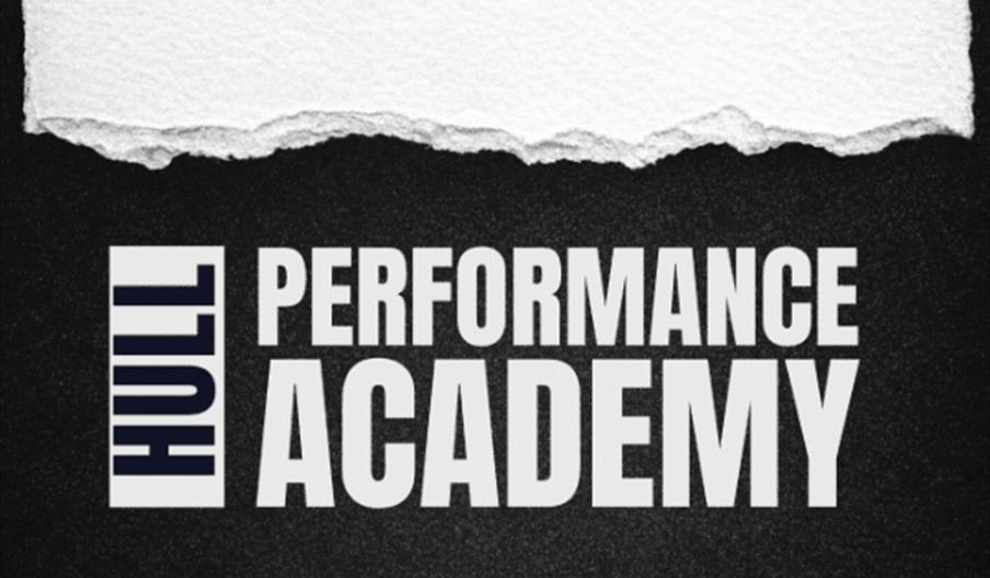 Poster with the word "LEGENDS" in large gold letters at the top, promoting "Hull Performance Academy" and an event on 3rd July 2026 at 7:00pm. At the
