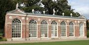 A photograph of the outside of the Orangery.